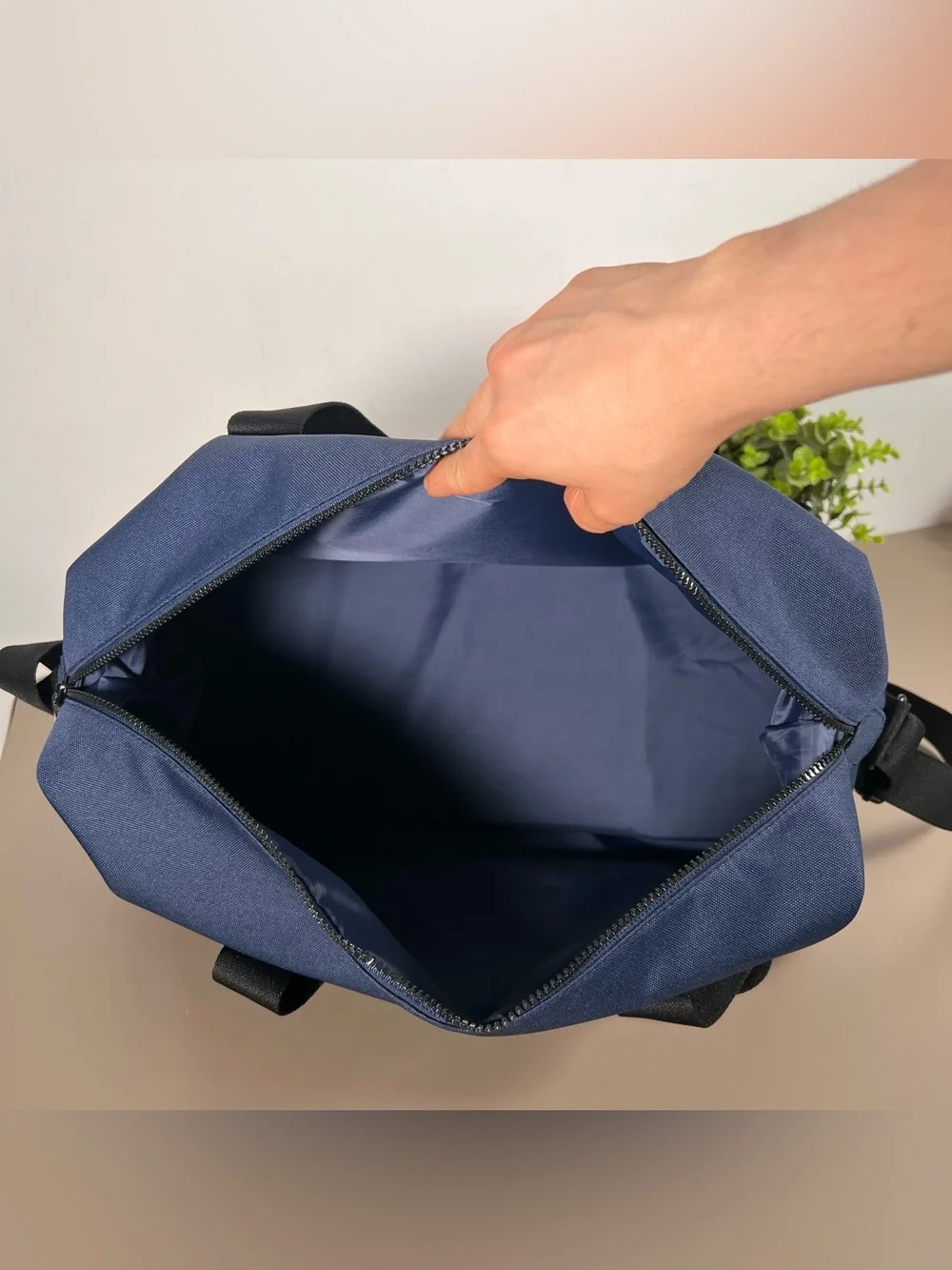 COACH Navy Blue fragrance Travel Gym duffel bag